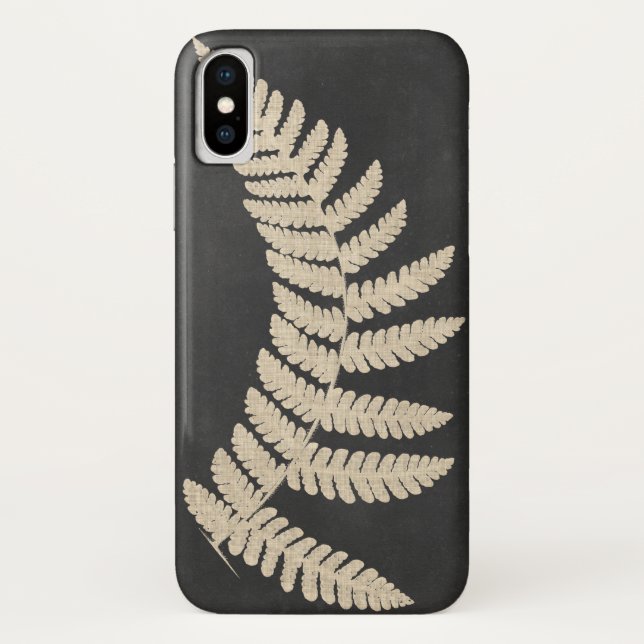 Linen Fern Case-Mate iPhone Hülle (Rückseite)