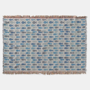 Linen Fish Decke