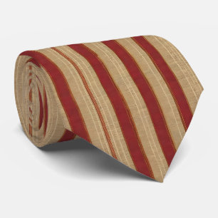 Linen Luxury Trendy Burgundy Gold Collection Krawatte