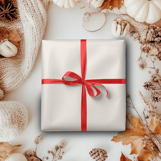 Linen Solid Color | Classic | elegant Geschenkpapier (Von Creator hochgeladen)