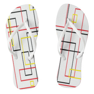 Lines Network Cool Flip Flops