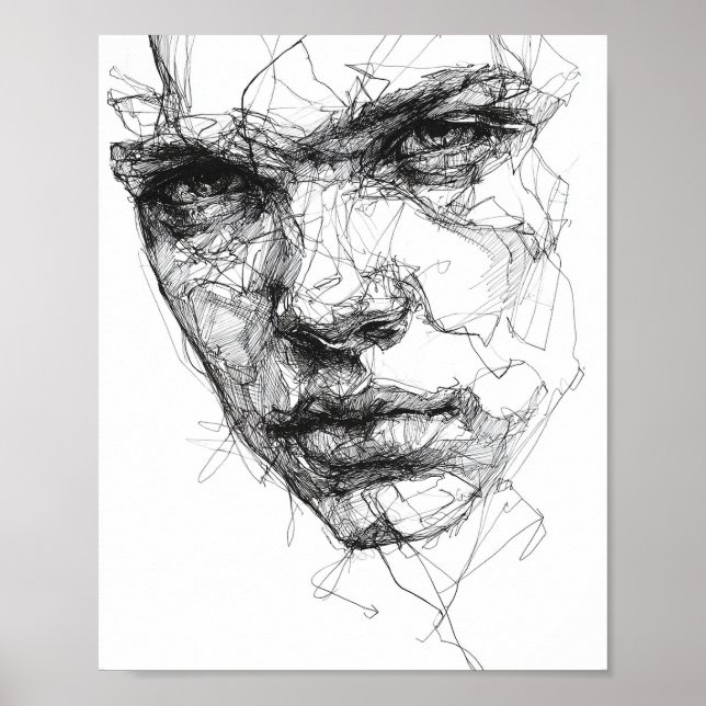 Lines of a Fractured Gaze Poster (Vorne)