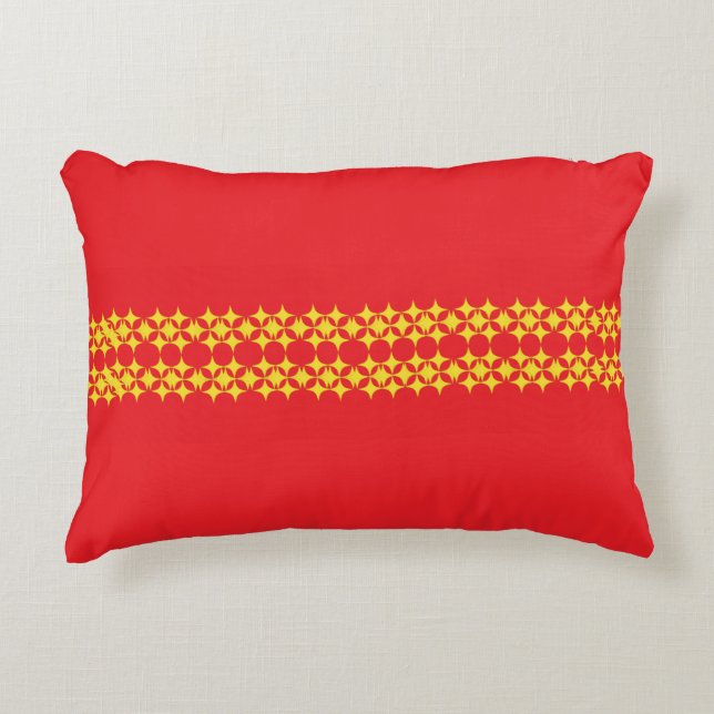 Lines of Stars Accent Pillow Dekokissen (Vorderseite)