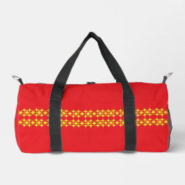 Lines of Stars Small Duffle Bag