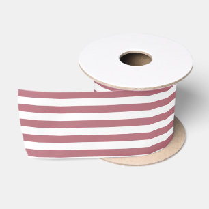 Lines Rose Gold Satinband