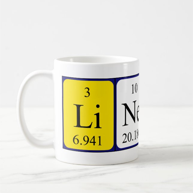 Linette Periodenname Tasse (Links)