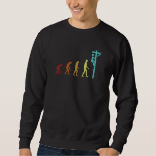 Lineworker Wiremen Worker El Evolution Sweatshirt