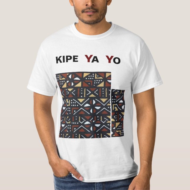 Lingala-T-Shirt / Kipe ya yo T-Shirt (Vorderseite)