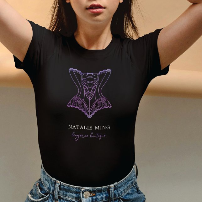 Lingerie Boutique Logo T - Shirt (Von Creator hochgeladen)