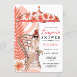 Lingerie-Dusche Einladung