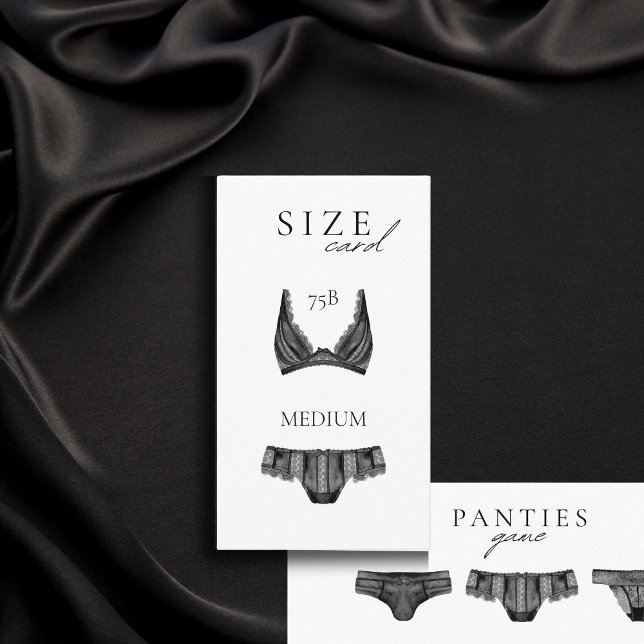 Lingerie Duschgröße Karte Schwarze Spitze (Von Creator hochgeladen)