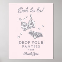 Lingerie Party Brautparty Drop Your Pants
