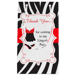 Lingerie Party Vielen Dank Kleine Geschenktüte
