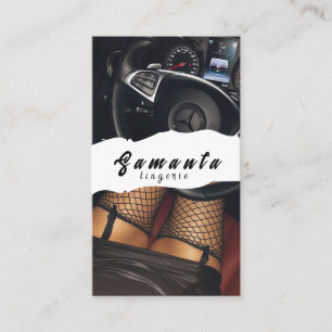 Lingerie-Visitenkarte Visitenkarte