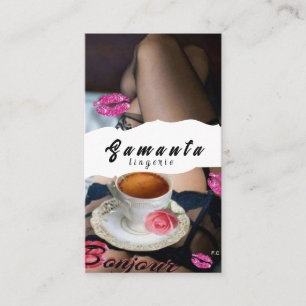 Lingerie-Visitenkarte Visitenkarte