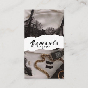 Lingerie-Visitenkarte Visitenkarte