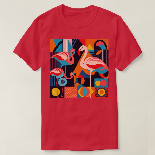 Lingo Flamingo TShirt (Design vorne)
