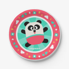 Lingokids Party Paper Teller mit Elliot