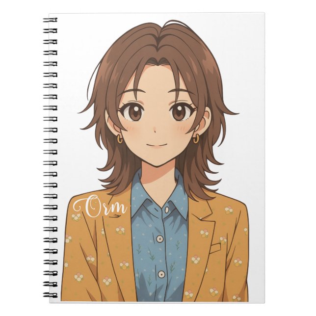 LingOrm, Orm Kornaphat Anime Illustration Notizblock (Vorderseite)