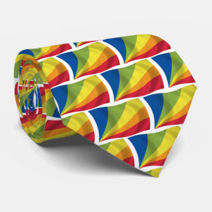 Lingua Franca Nova Flag Krawatte