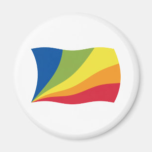 Lingua Franca Nova Magnet Flagge