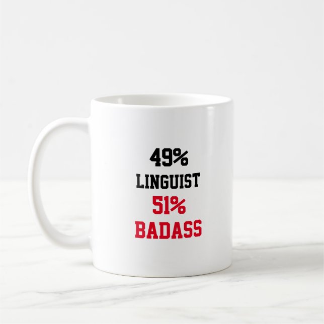 Linguist Badass Kaffeetasse (Links)