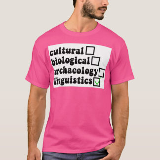 Linguistik Anthropologie T-Shirt