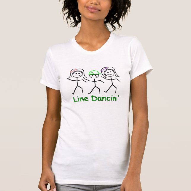 Linie Dancin T-Shirt (Vorderseite)