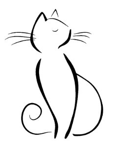 Katze Gezeichnete Schul- & Büroartikel | Zazzle.at