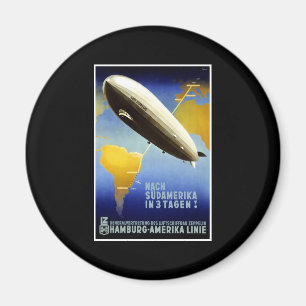 Linie HAPAG Hamburgs Amerika Linie Hamburg Amerika Magnet