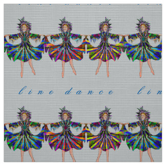 Linie Tanz Stoff