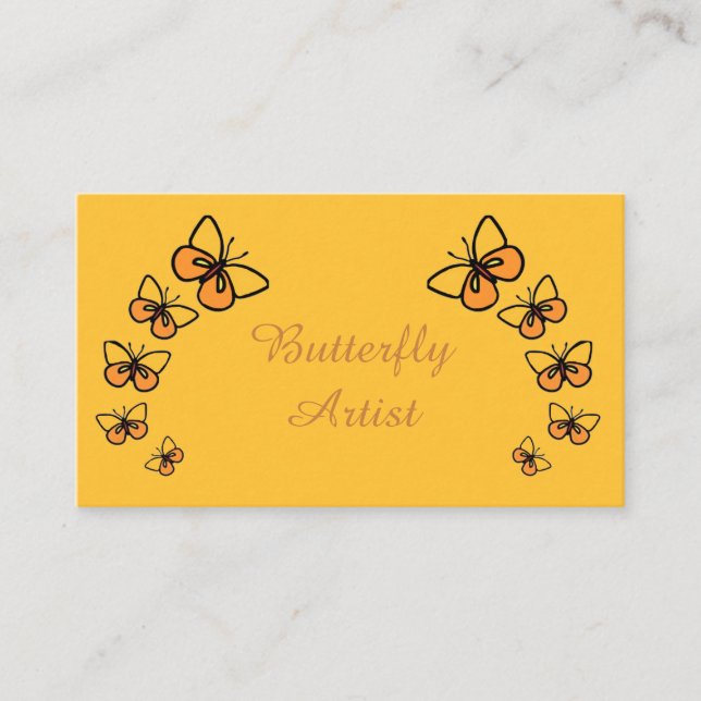 Linie Tanz Visitenkarte (Vorderseite)