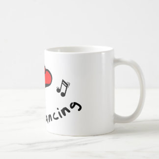 Linie Tanzen I Herz-Liebe Geschenk Kaffeetasse