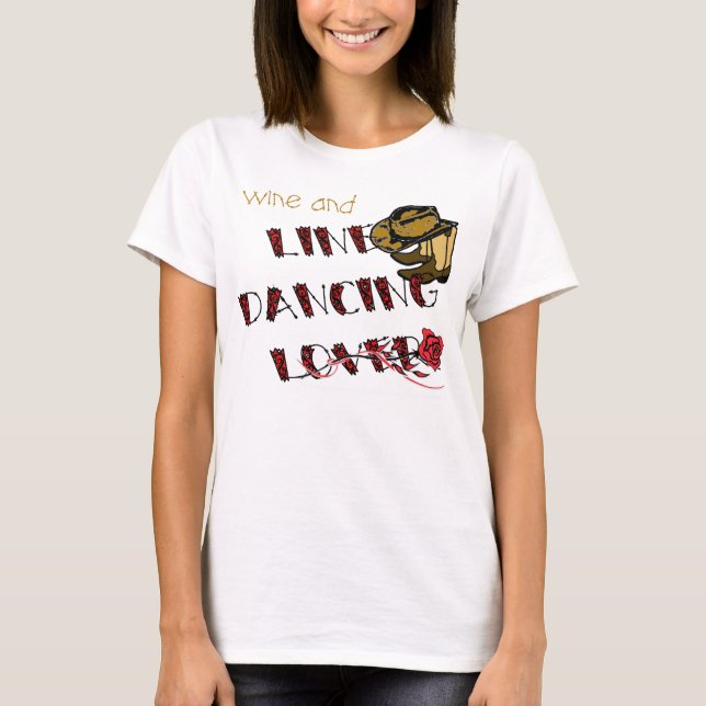 Linie Tanzen T-Shirt (Vorderseite)