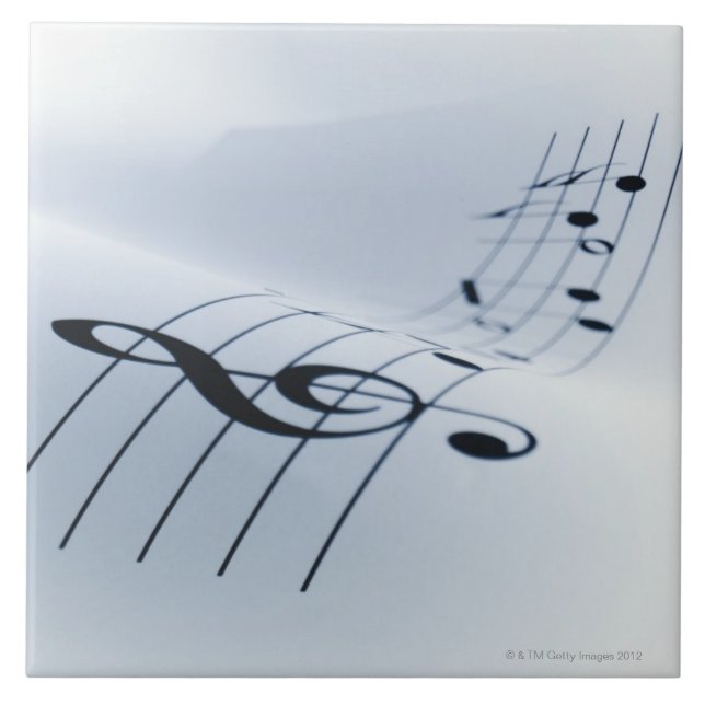 Linie von Musik Fliese (Vorderseite)