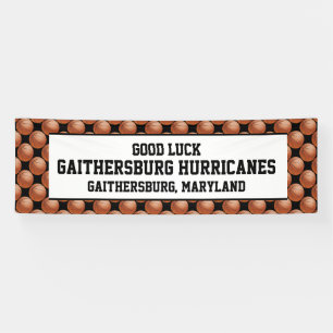 Linien der Basketball-Team-Fahnen-3 des Banner