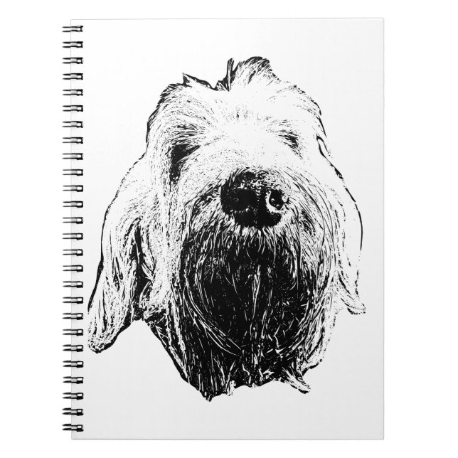 Linien der Loyalität: Spinone Notizblock (Vorderseite)