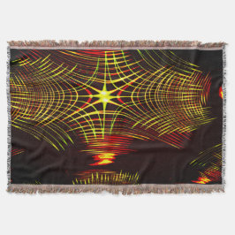 Linien, die sich in der Welle und Lichteffekt wied Decke