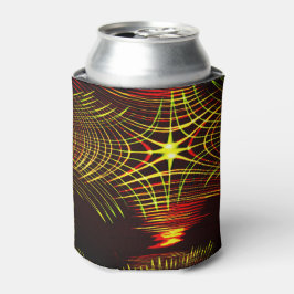 Linien, die sich in der Welle und Lichteffekt wied Dosenkühler