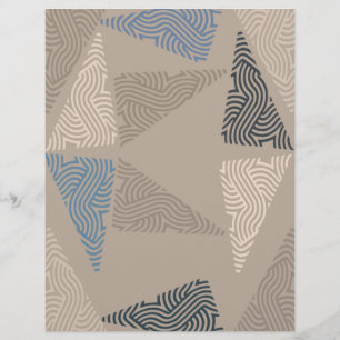 Linien-Dreieck-Scrapbook-Papier
