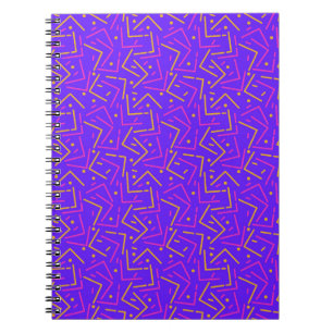 Linien Muster 3 Notizblock