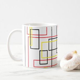 Linien-Netz-Tasse Tasse
