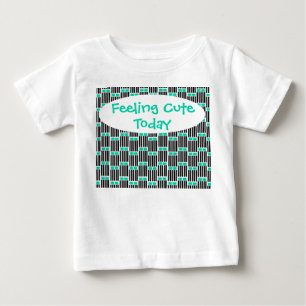 Linien und Felder Baby T-shirt