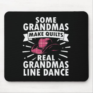Liniendanzkunst für Frauen Mutter Oma Liniendanz Mousepad