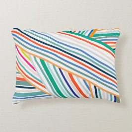 Linienmuster Dekokissen