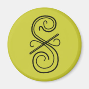 Linienschrift Magnet