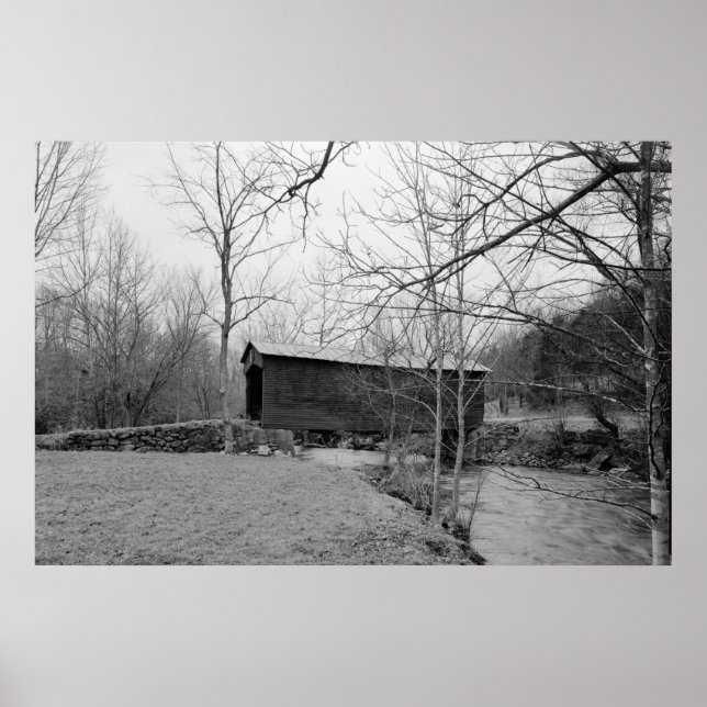 Link Farm Covered Bridge Poster (Vorne)