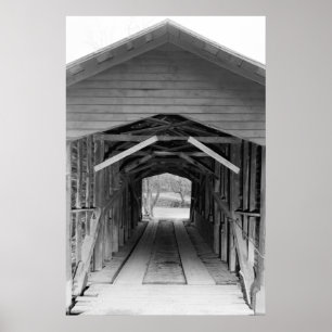 Link Farm Covered Bridge Poster