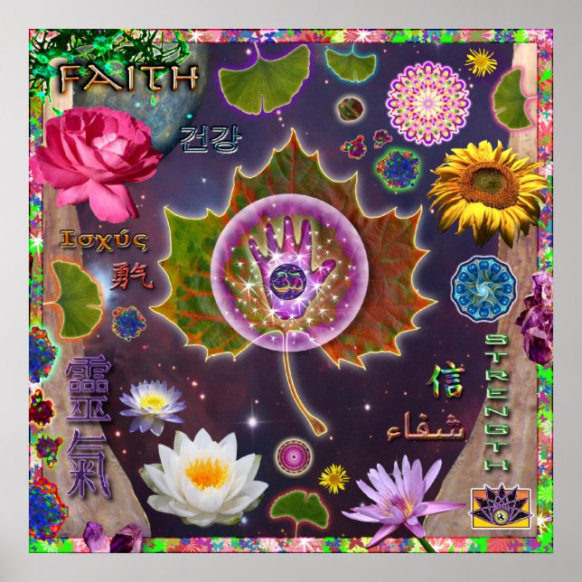 Linke 4 Heilung Poster (Vorne)