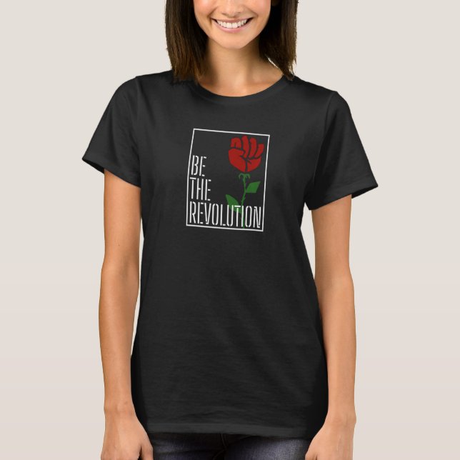 Linke Protest politische Revolution Sozialistische T-Shirt (Vorderseite)